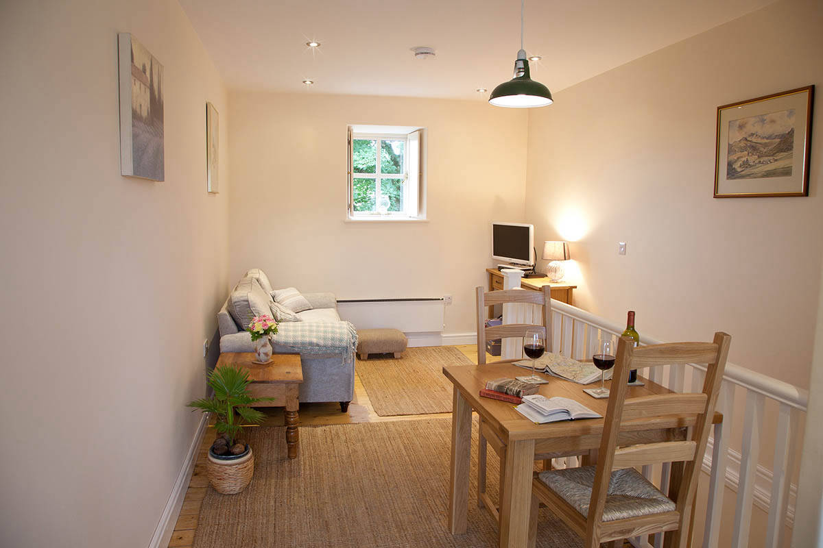 Selside Hall - SELSED lounge with wood burner Selside Hall - SELSED lounge with wood burner